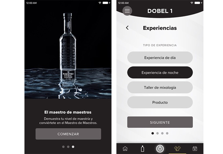 DOBEL 1 app Tequila Maestro Dobel screenshots