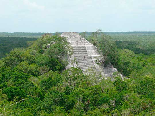 ecoturismo en Mexico calakmul