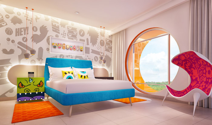 Nickelodeon Hotels & Resorts Riviera Maya Big Kahuna suite