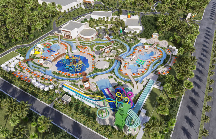 Nickelodeon Hotels & Resorts Riviera Maya vista aerea