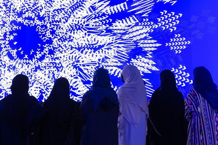 Noor Riyadh Festival instalación