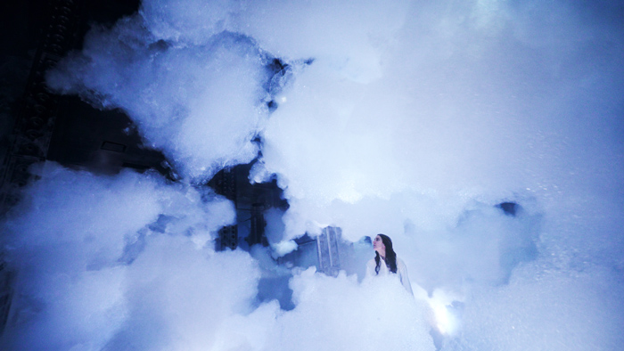 team Lab Massless Clouds Between Sculpture and Life