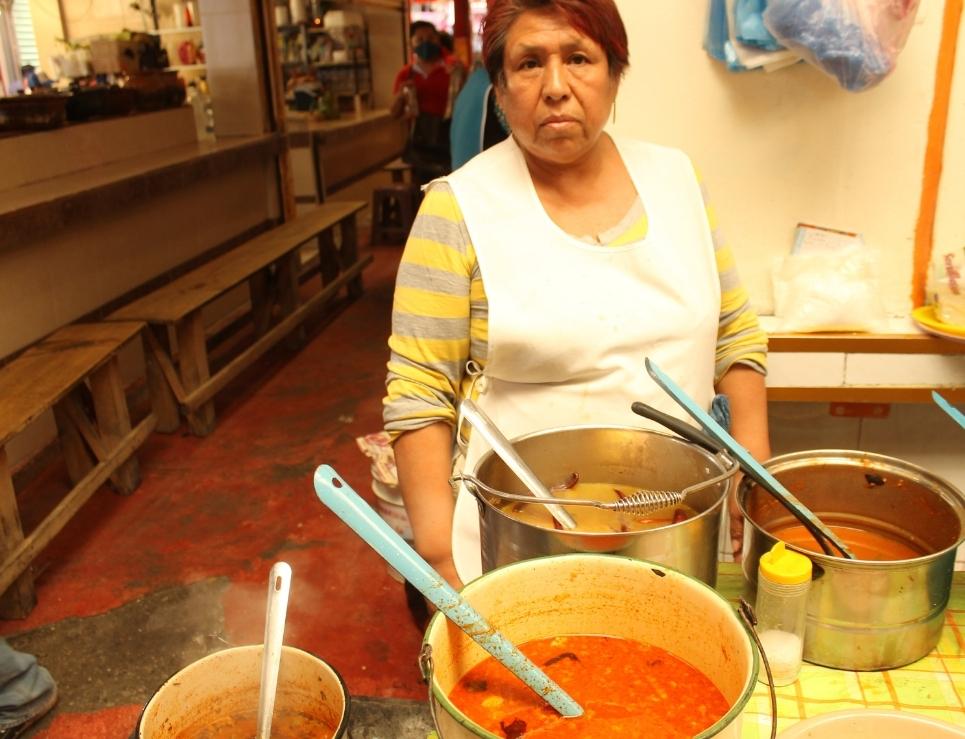 Los agachados: las peculiares fondas del Mercado Morelos, en Hidalgo 0