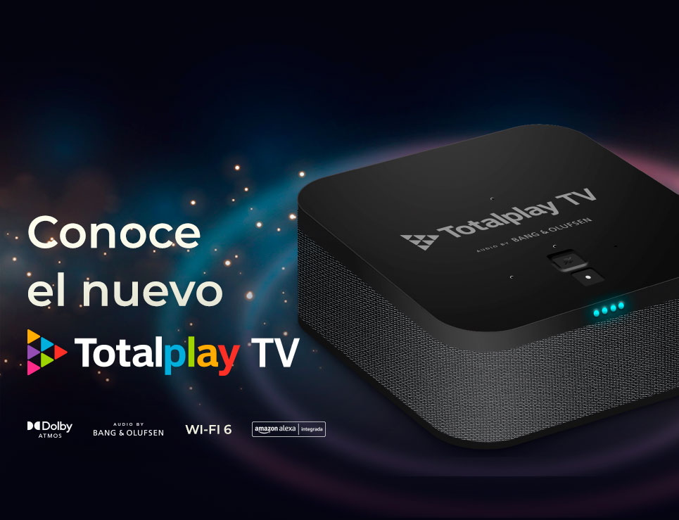 
	     Totalplay TV revoluciona el mundo de la alta fidelidad de audio y video