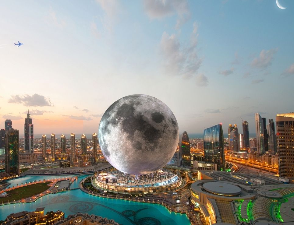 Moon Resort, el hotel espacial más grande que simula a la luna