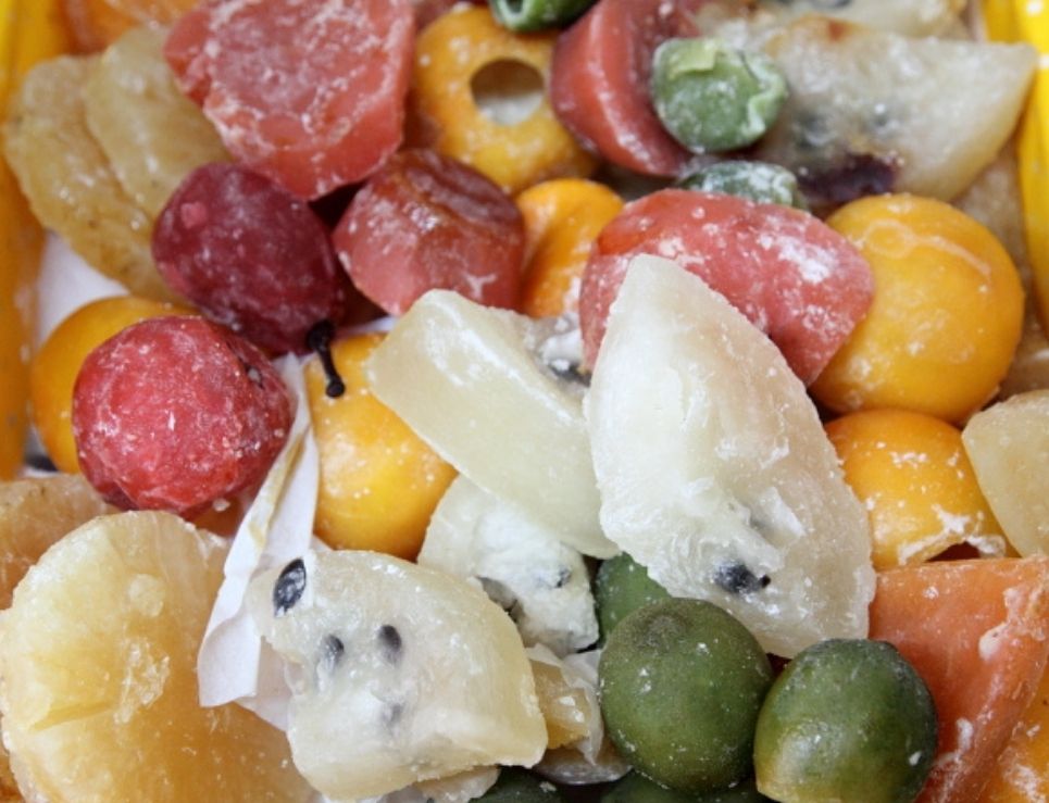 La chilacayacota es una de las frutas cristalizadas tradicionales