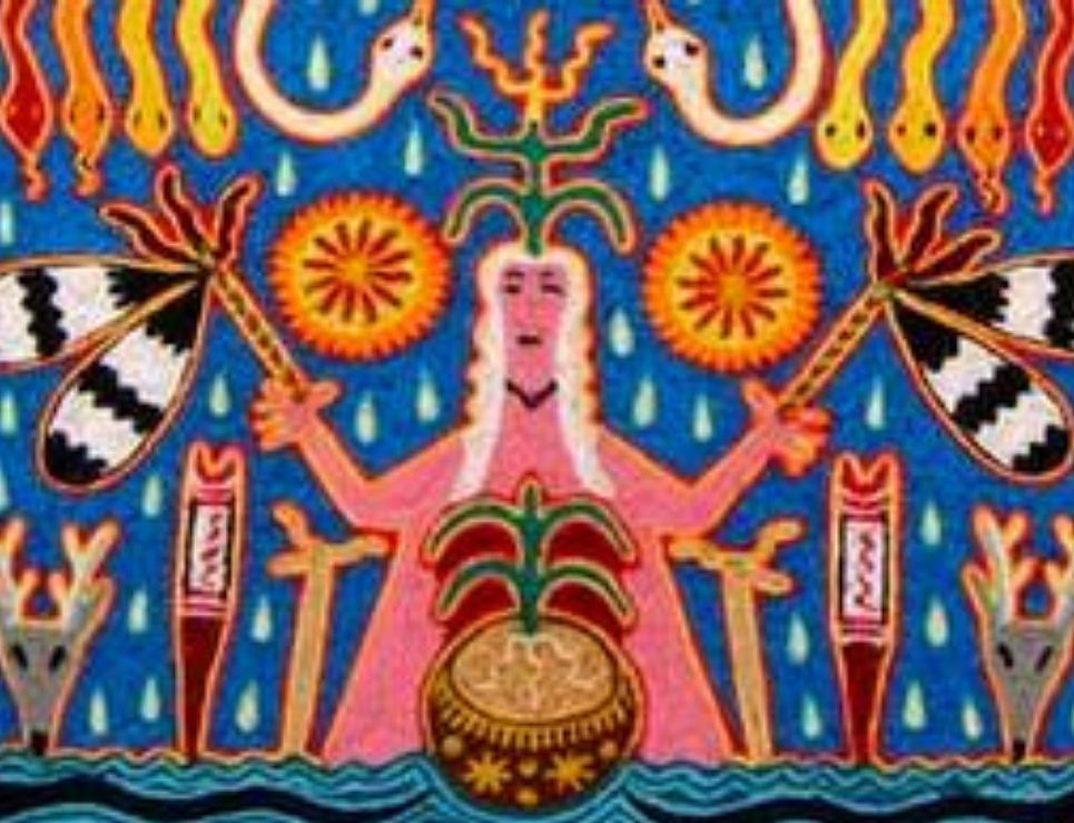 La leyenda huichol son distintos relatos que hablan de su alimento y rituales, representado en sus artesanias