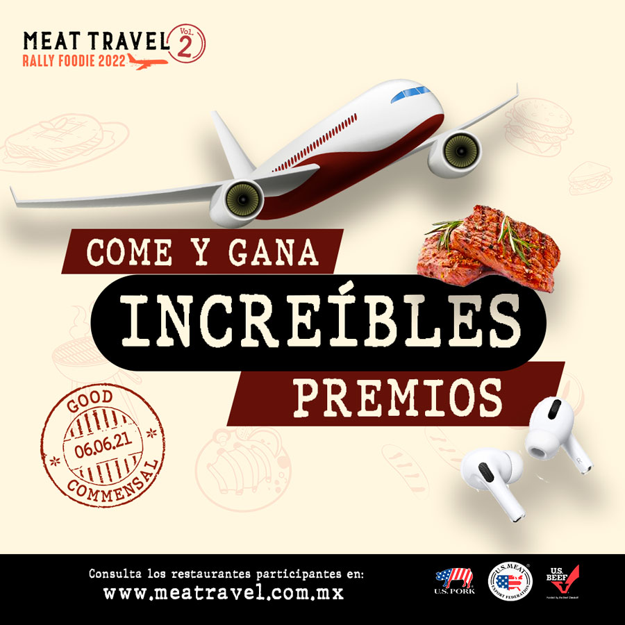 MEAT TRAVEL: un Rally Foodie para amantes de la carne de res y cerdo