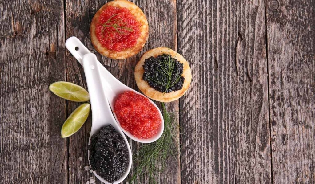 Caviar Beluga y Ossetra, conoce sus diferencias y semejanzas