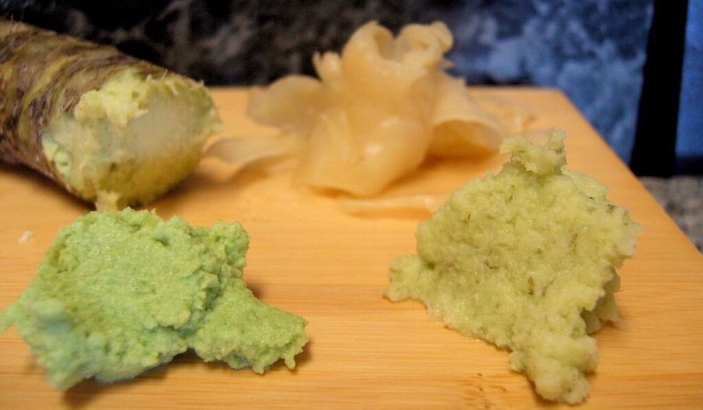 Razones por las que sirven wasabi falso