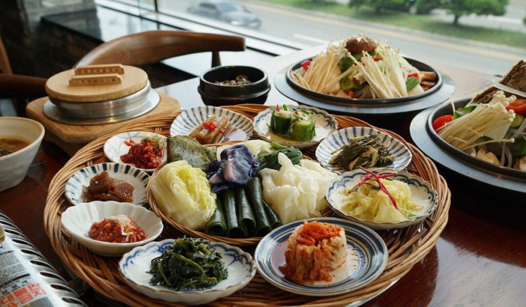 Imagen ilustrativa de comida coreana