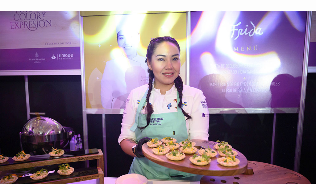 La chef Laura Ávalos brilló como una estrella en Star Chefs Dinner