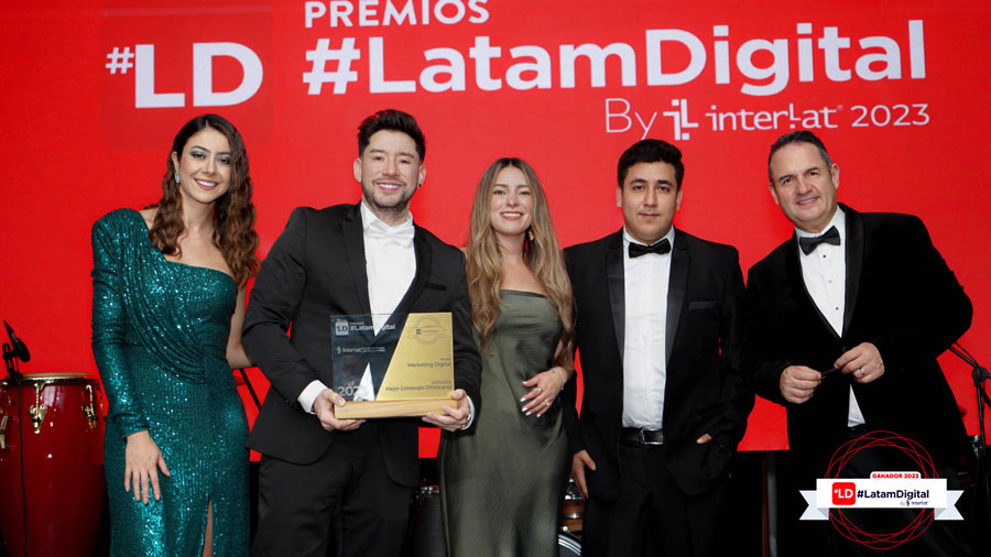 Grupo Anderson's arrasa en los Premios #LatamDigital por su dominio digital en América Latina
