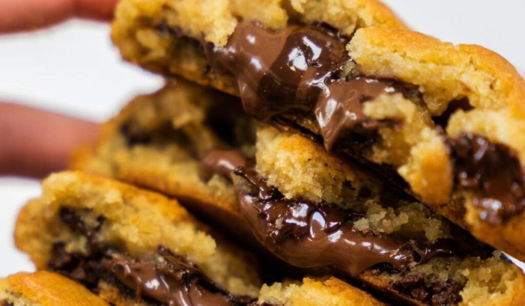 Receta de galletas con chispas de chocolate en Holy Moly Bakery.