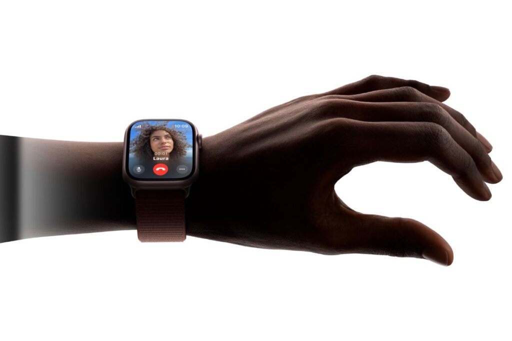 Actualización conocida como double tal en el Apple Watch Series 9.