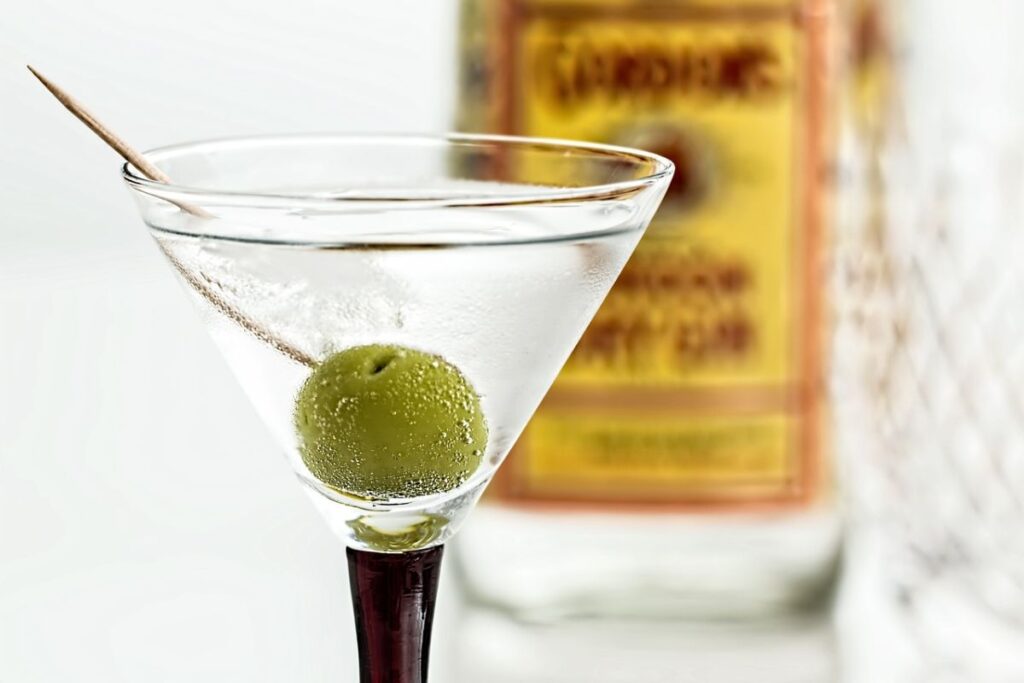 Apariencia del martini original.