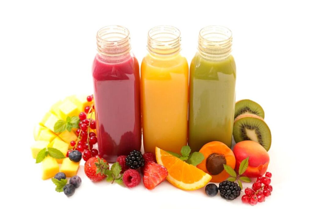 Los jugos naturales aportan vitaminas y minerales.