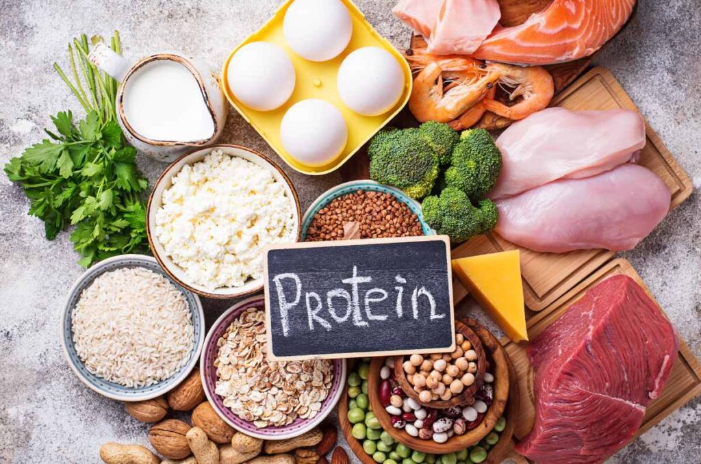 Elige que proteína va por día