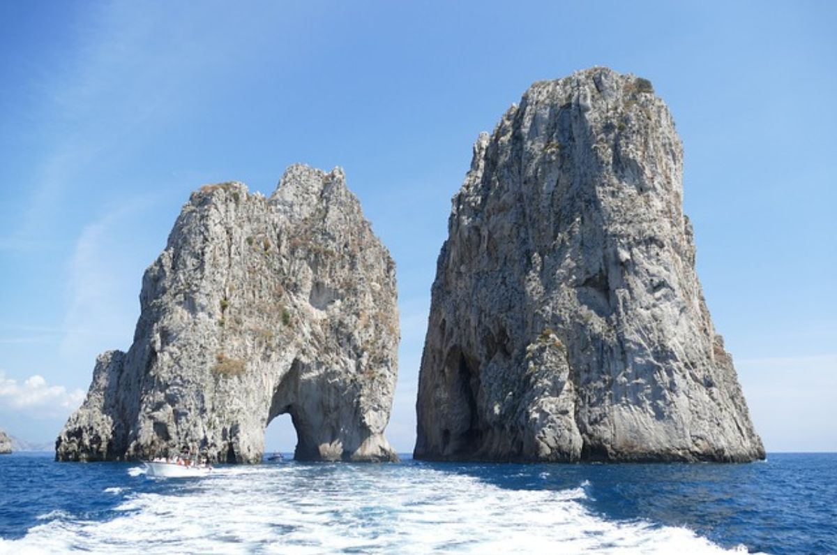 Una de las vistas más icónicas de la isla de Capri. Foto de Pixabay