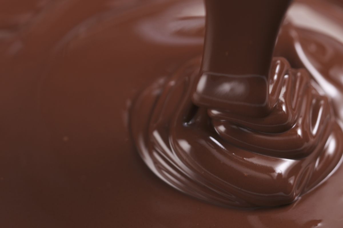 Chocolate oscuro derretido. Foto de Canva.