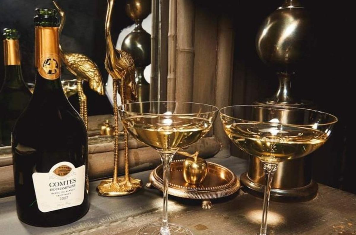 Línea Comtes Champagne Taittinger, foto del Facebook de la bodega