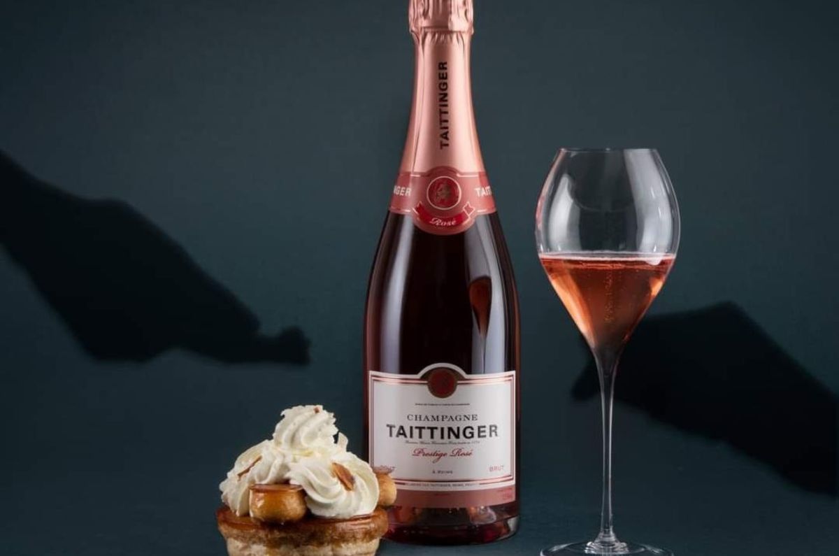 Champagne Taittinger Prestige Rose, foto del Facebook de la bodega
