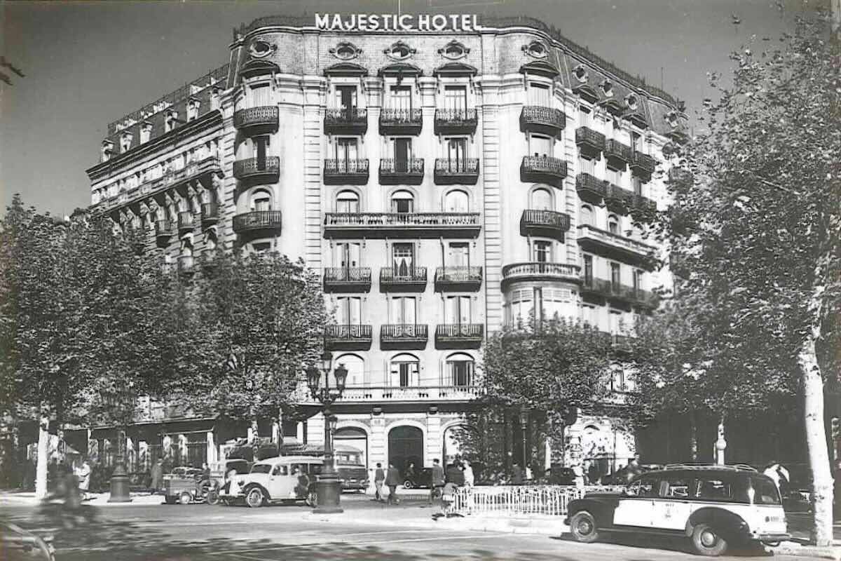 Apariencia antigua del hotel The Majestic. Foto de cortesía.