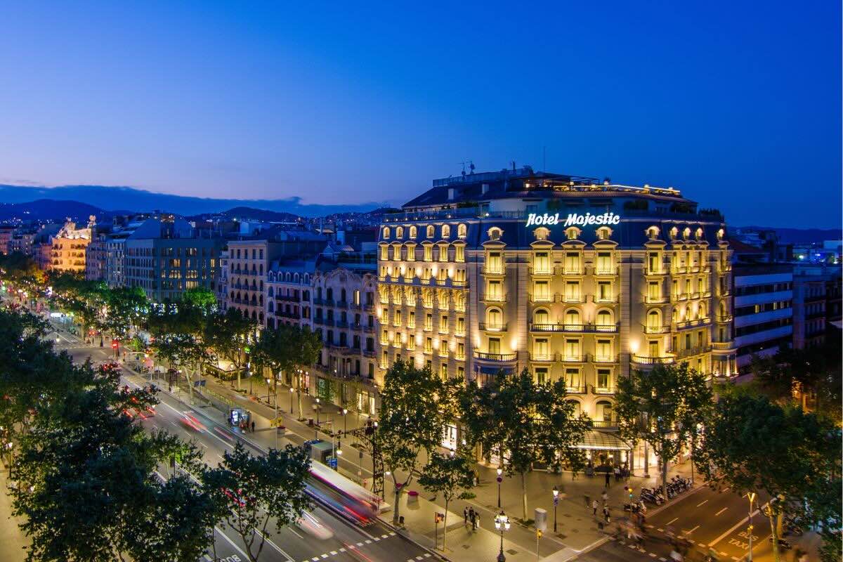 The Majestic, el hotel de lujo que abrió sus puertas hace más de 100 años en Barcelona