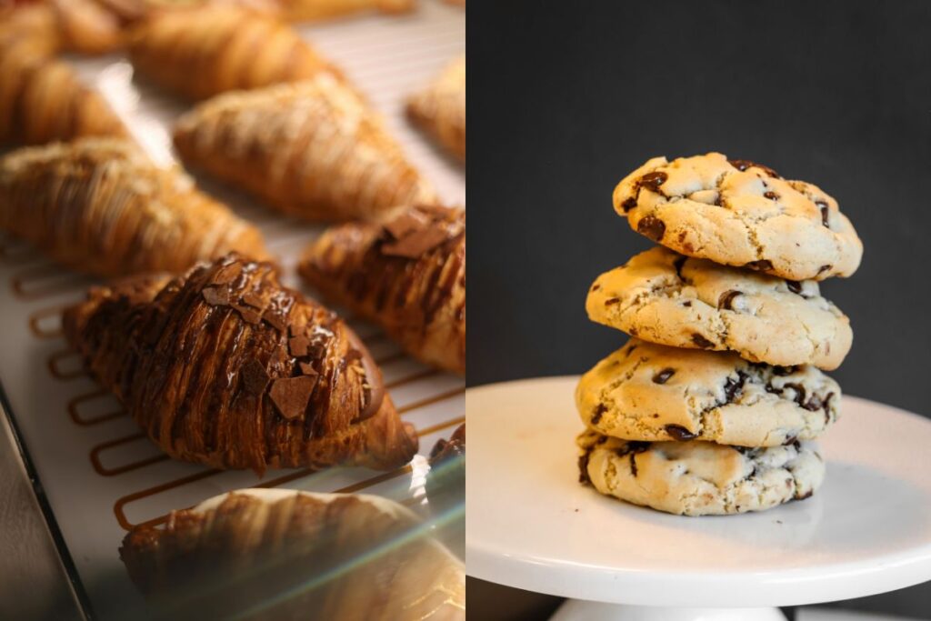 Los cookie croissants son la nueva creación dentro de los postres contemporáneos.