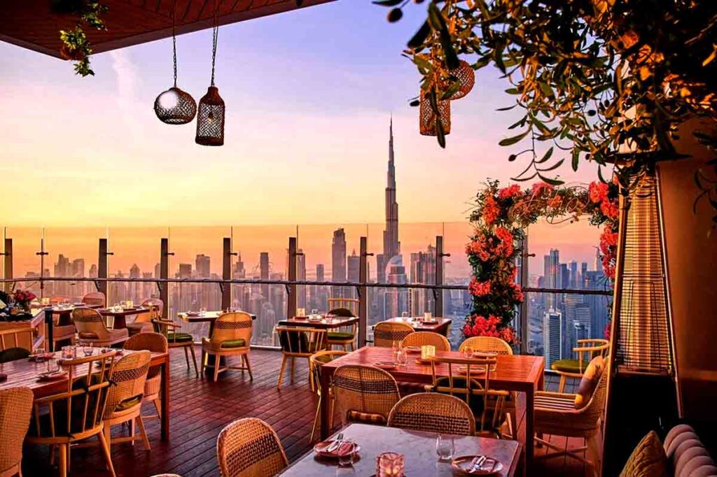 Los 3 restaurantes con las mejores vistas de Dubái
