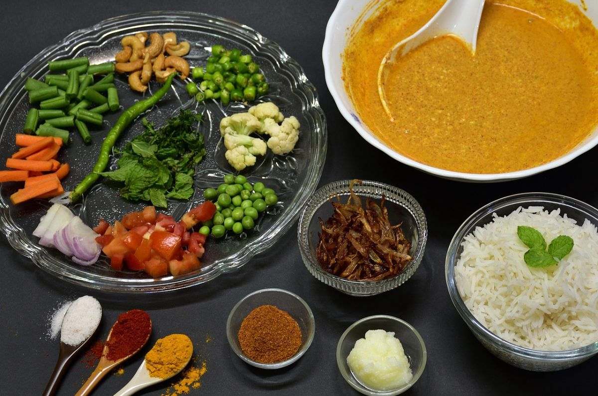 Especias de la comida india, foto de Pixabay