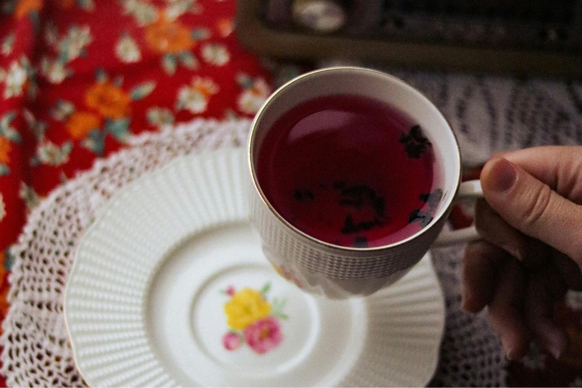 Taza de té caliente. Foto de Pexels.