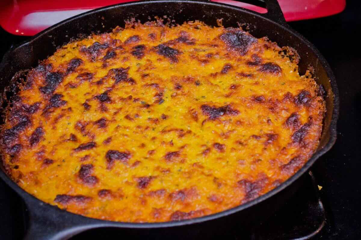 Pastel de choclo para servir al centro. Foto de Flickr.