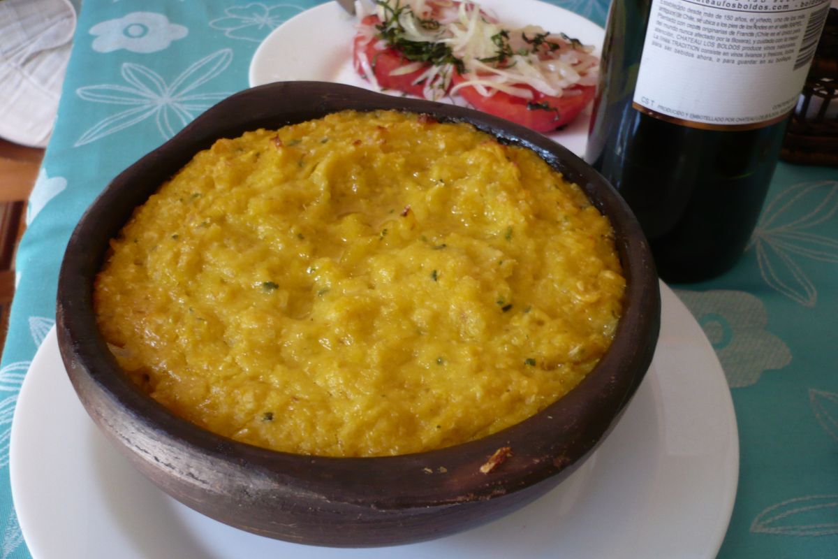 Pastel de elote salado. Foto de Flickr.