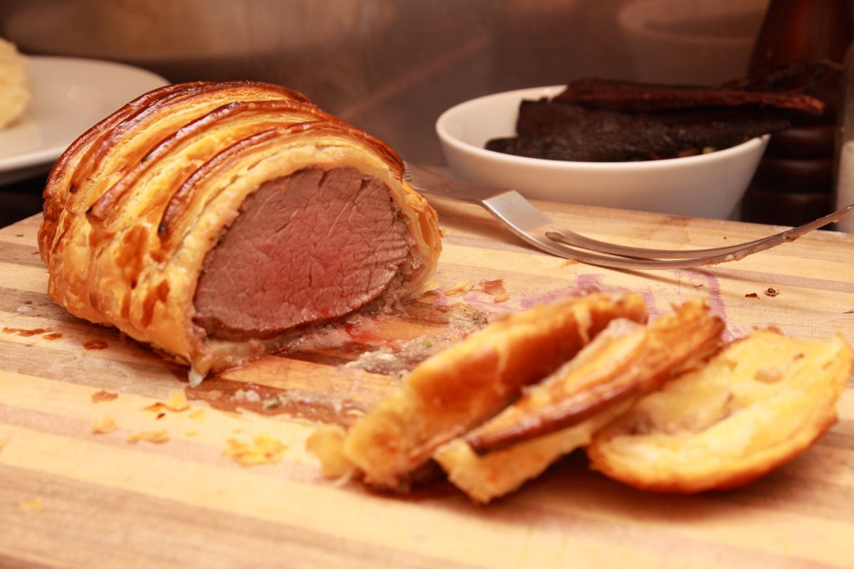 Término correcto del beef wellington. Foto de Flickr.