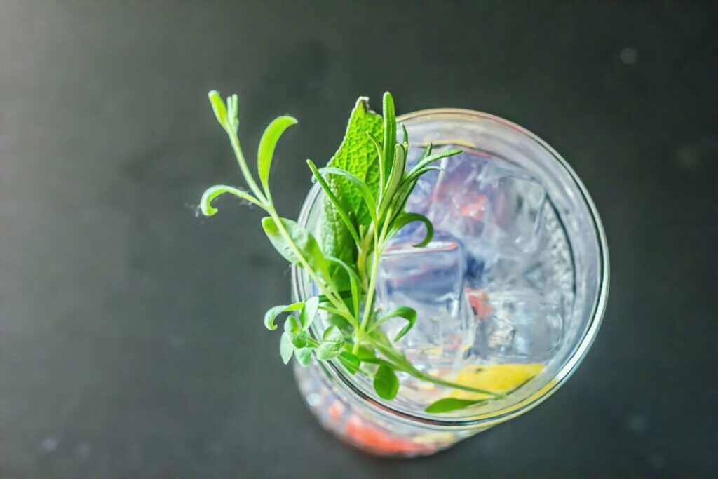 El gin tonic es un coctel simple donde se fusiona ginebra y agua tónica.