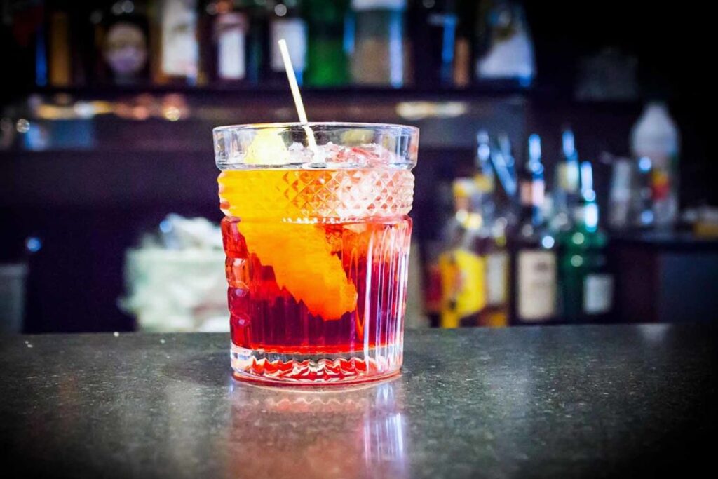 El negroni es un coctel preferido como digestivo. 