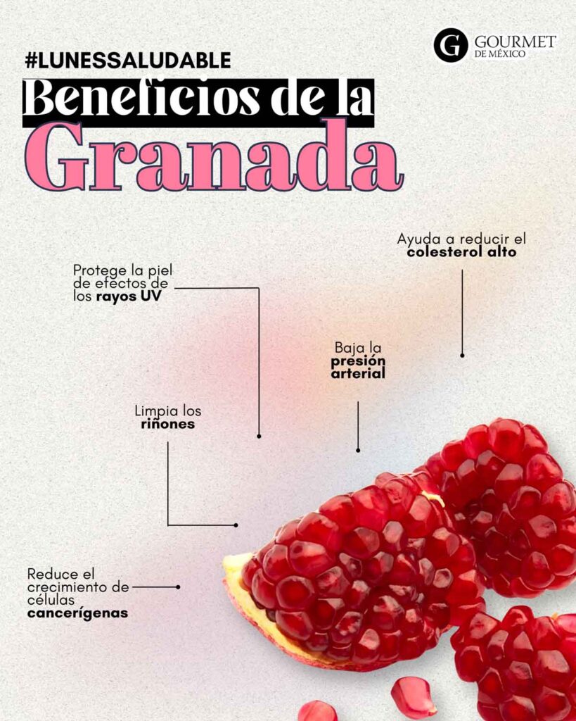 Beneficios de la granada