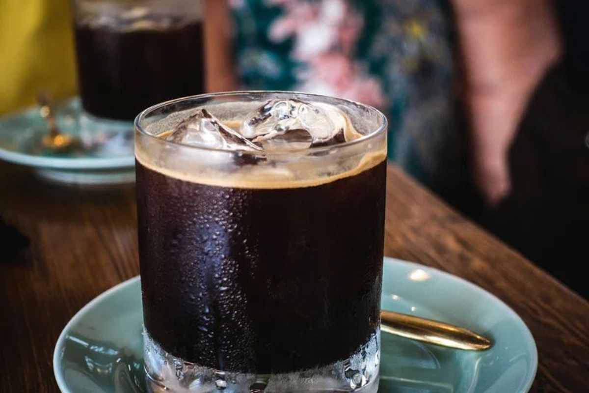 Bebida de café con hielo. Foto de Flickr.