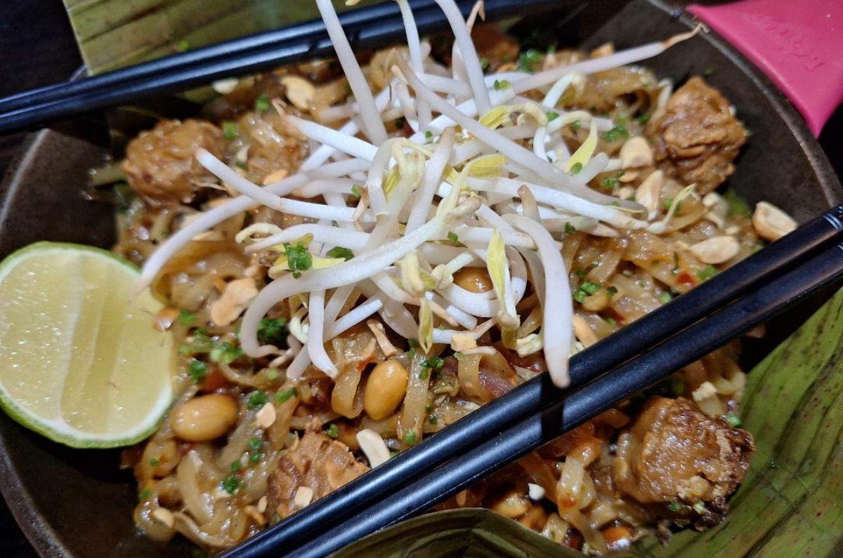 Pad Thai de Aquí + Ahora en Cozumel, foto de Miriam Carmo