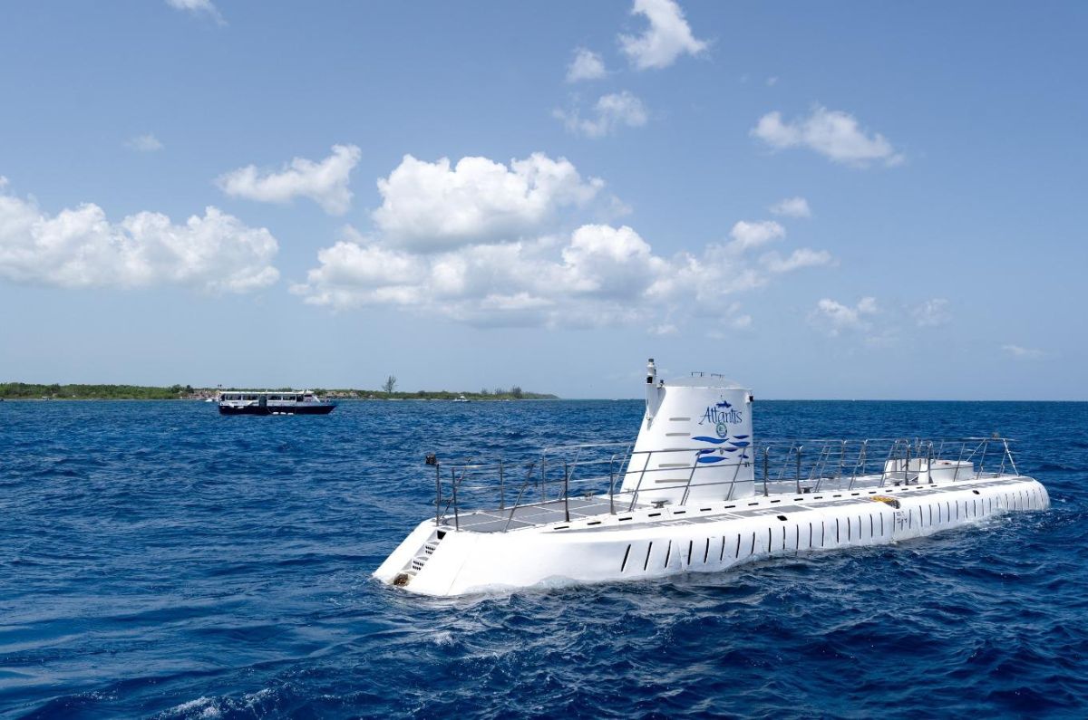 Submarino Atlantis en Cozumel, foto proporcionada por la empresa