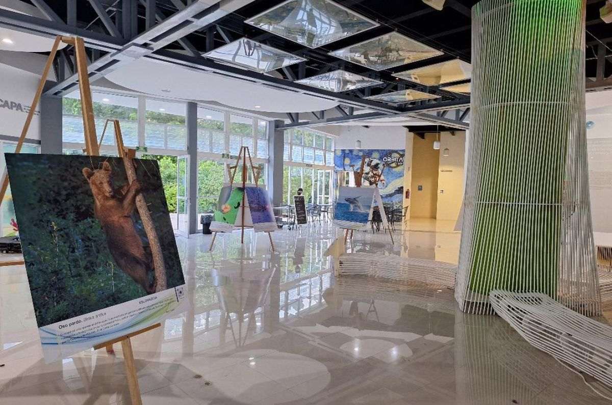 Interior del planetario de Cozumel, foto de Miriam Carmo