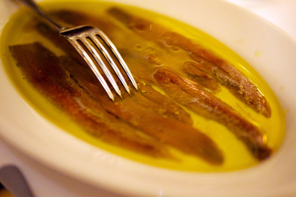 Anchoas en conserva. Foto de Flickr.