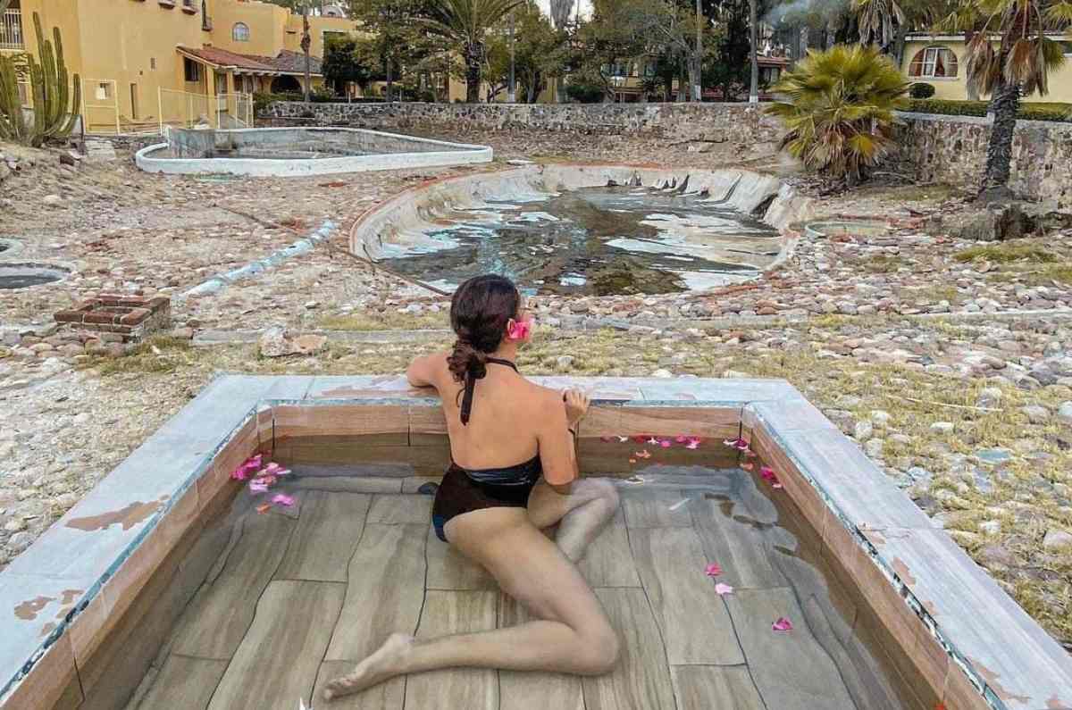 Así te puedes relajar en las aguas termales de Silao, Guanajuato