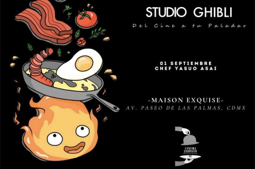 Studio Ghibli: Alta cocina y música inspirada en las películas Miyazaki