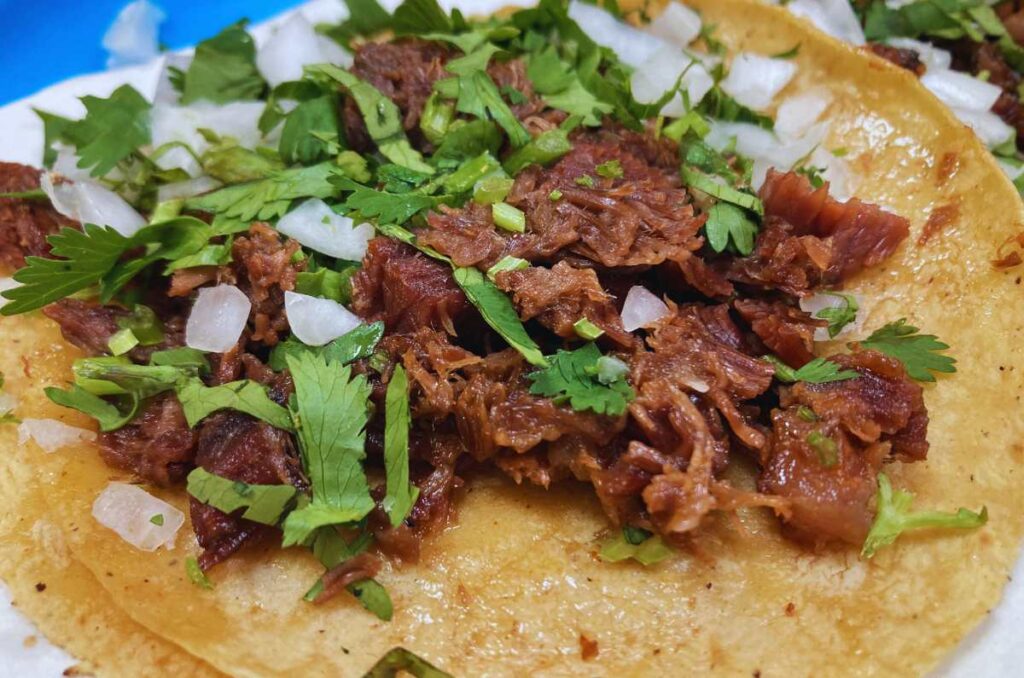 Suadero del que saldrán muchas y muy deliciosas tortas chilangas