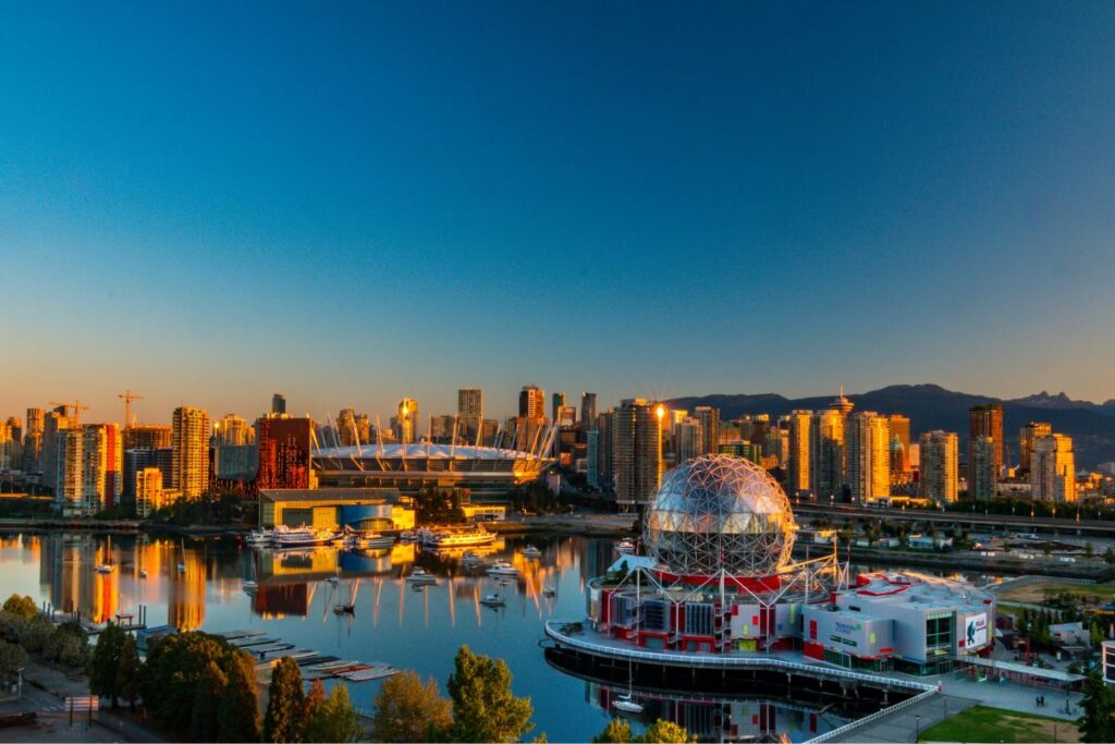 Vancouver es una de las ciudades más populares en Canadá.