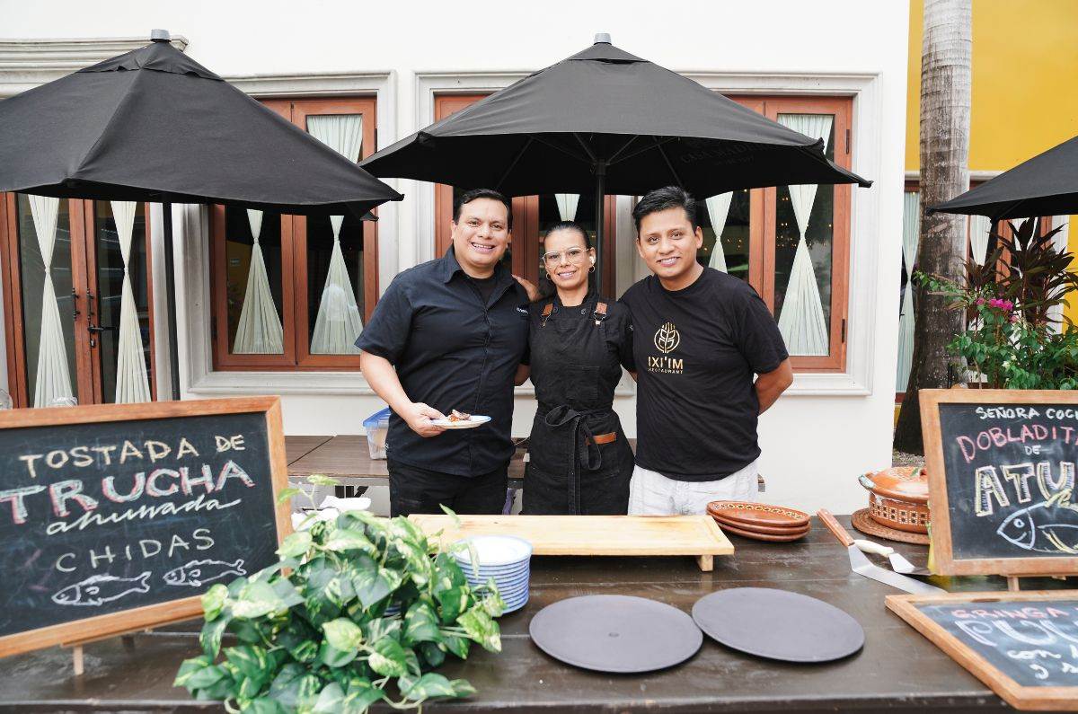 Chefs Luis Quiroz, Karen Colin y Luis Ronzón, foto de Viva Photography Agency