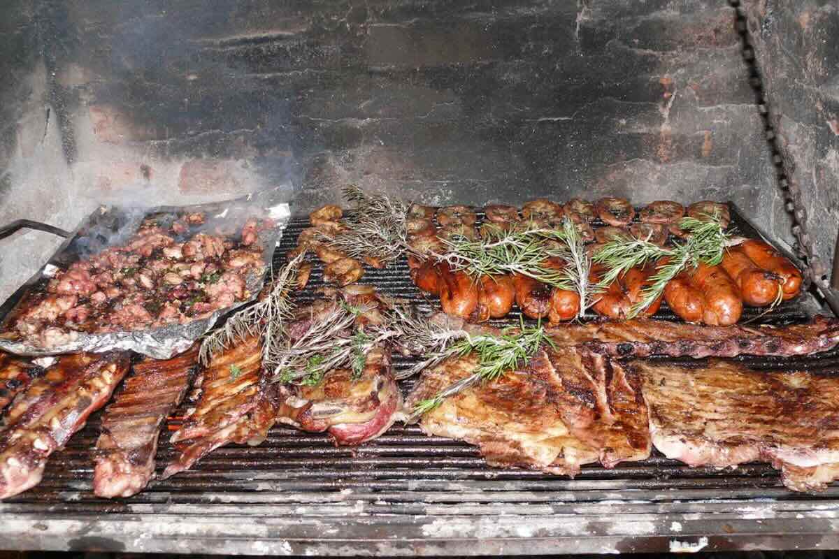 Asado argentino. Foto de Flickr.