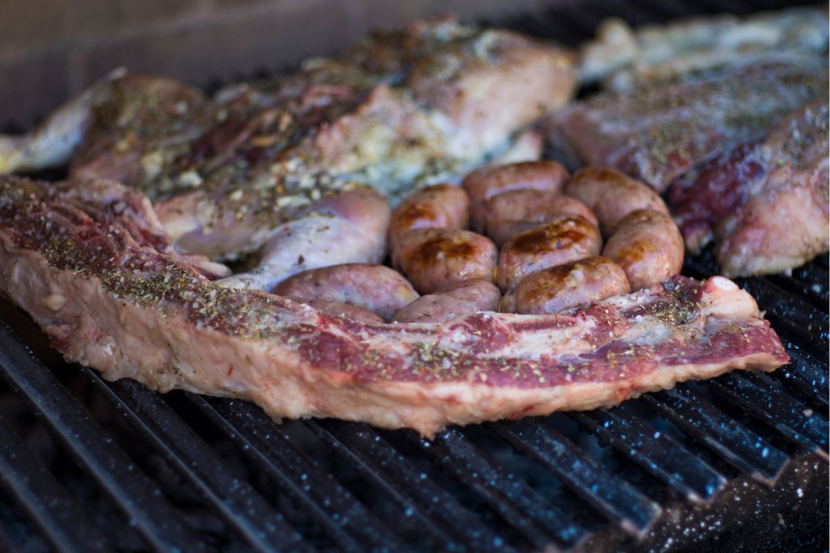 Asado argentino. Foto de Flickr.